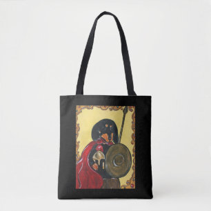 BOLSA TOTE DACHSHUND GUERREIRO
