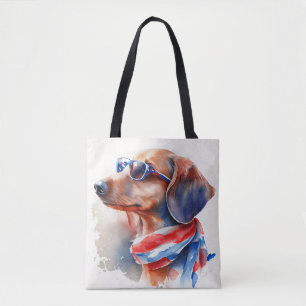 BOLSA TOTE DACHSHUND JULHO 4.º SACO