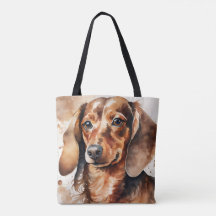 Dachshund marrom