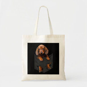 Bolsa Tote Dachshund No Meu Pocket Dachshund Weiner Dog Dift
