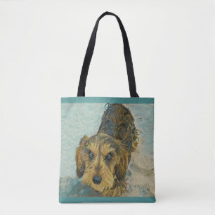 Bolsa Tote dachshund wirehaired