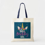 Bolsa Tote Dad Of The Birthday Girl Father Gifts Unicorn<br><div class="desc">Dad Of The Birthday Girl Father Gifts Unicorn Birthday Gift. Perfect gift for your dad,  mom,  papa,  men,  women,  friend and family members on Thanksgiving Day,  Christmas Day,  Mothers Day,  Fathers Day,  4th of July,  1776 Independent day,  Veterans Day,  Halloween Day,  Patrick's Day</div>