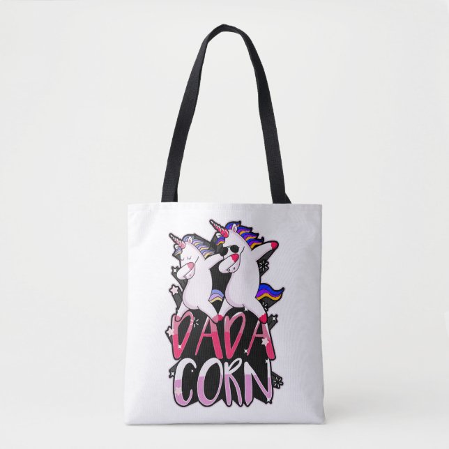 Bolsa Tote Dadacorn Unicorn (Frente)