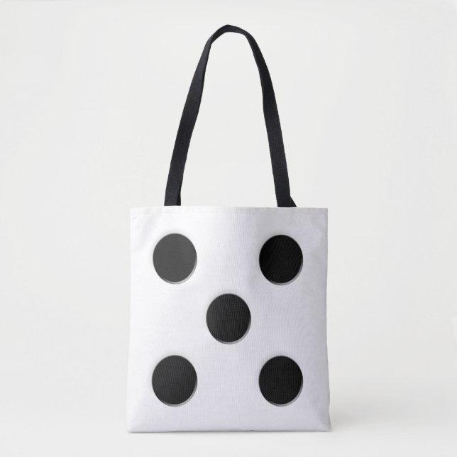 Bolsa Tote Dados 5 Pontos (Frente)