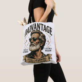 Bolsa Tote DADVANTAGE Ainda Aprendendo Ainda Liderando Dad Re