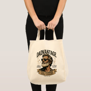 Bolsa Tote DADVANTAGE Ainda Aprendendo Ainda Liderando Pai Re