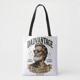 Bolsa Tote DADVANTAGE Ainda Aprendendo Ainda Liderando Pai Re