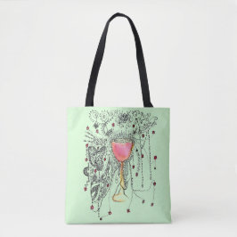 Bolsa Tote Daf Yomi Hebraico Aramaico em Mint Green
