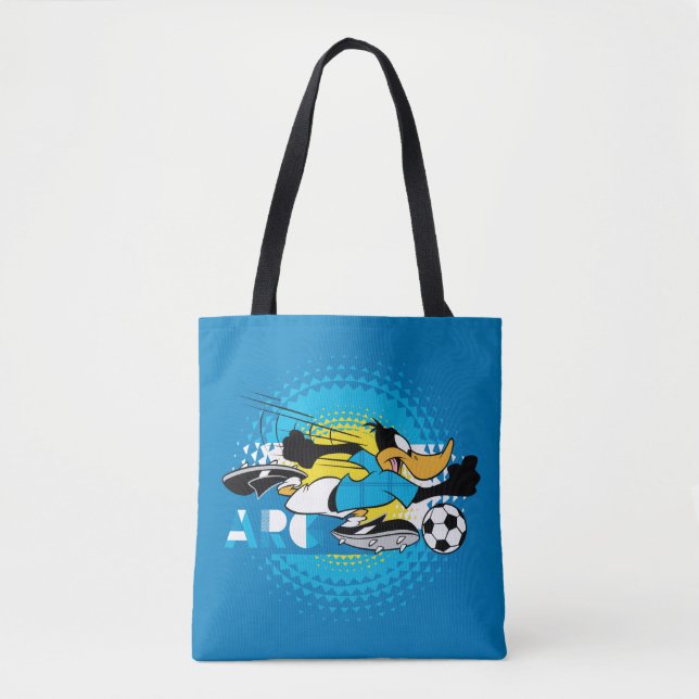 Bolsa Tote DAFFY DUCK™ Team Argentina Soccer Graphic (Frente)