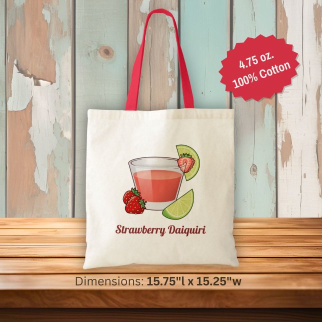 Bolsa Tote Daiquiri de Morango (Criador carregado)