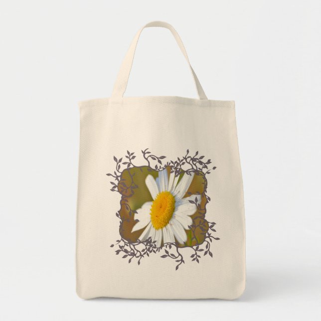 Bolsa Tote Daisy in Vine Frame (Frente)