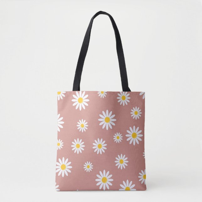 Bolsa Tote Daisy Meadows Rosa (Frente)
