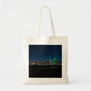 Bolsa Tote Dallas Skyline Dawn Pano