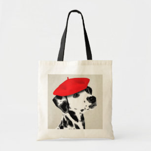 Bolsa Tote Dalmácia com Berete Vermelho
