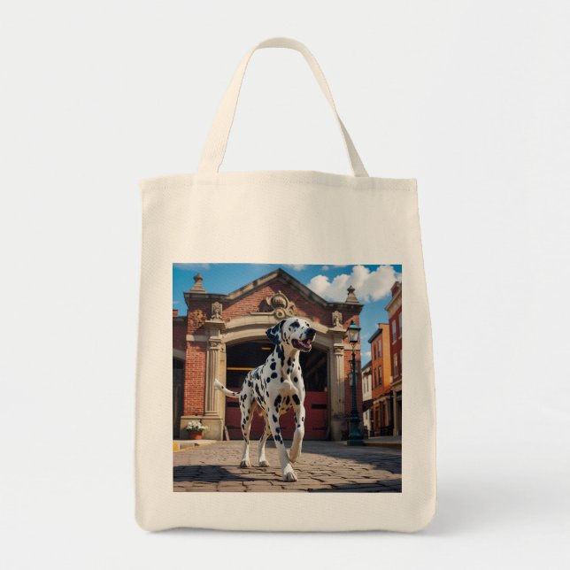 Bolsa Tote Dalmaciano Elegante Tote Bag (Frente)