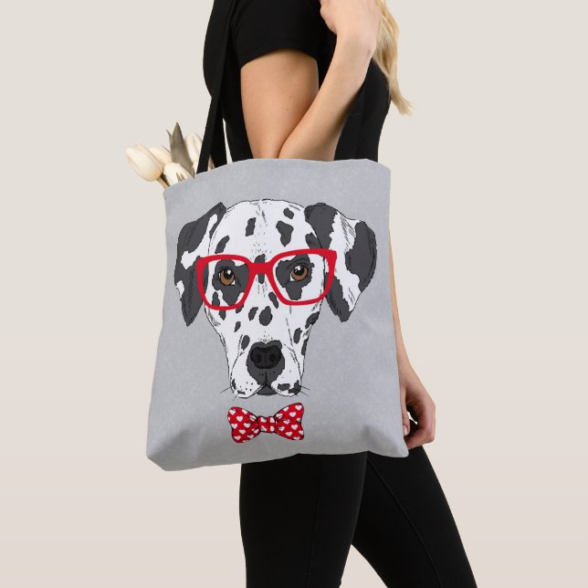 Bolsa Tote Dalmatian elegante (Close Up)