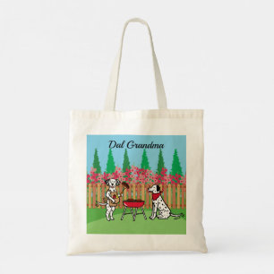 Bolsa Tote Dalmatians Dal Grandma do Partido churrasco