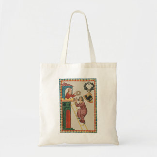 Bolsa Tote Dama Dando Presente ao Pretendente, Século XIV