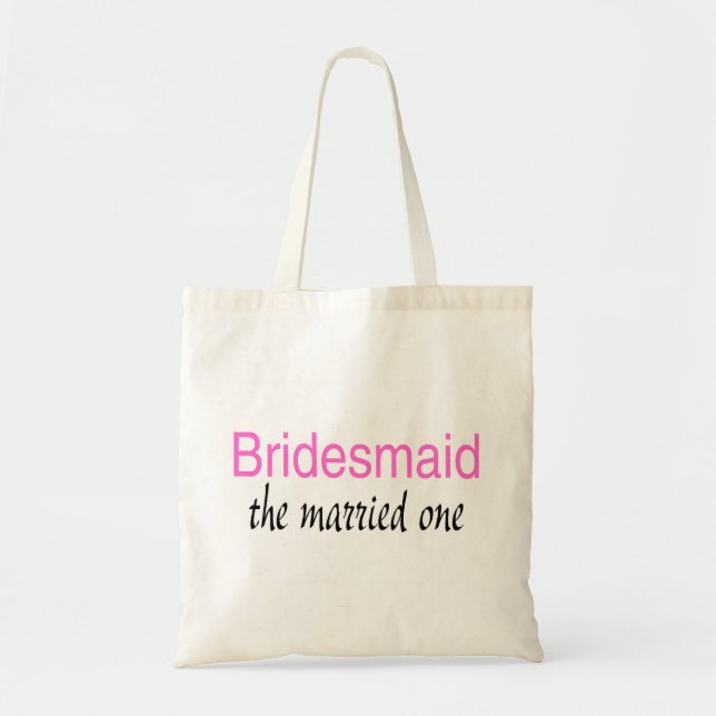 Bolsa Tote Dama de honra casada (Frente)