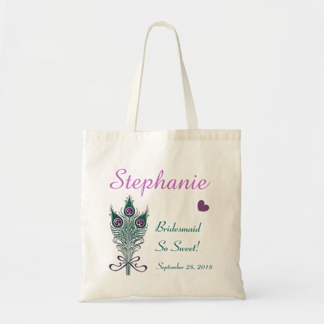 Bolsa Tote DAMA DE HONRA ou ALGUMAS PENAS V3 do PAVÃO do (Frente)