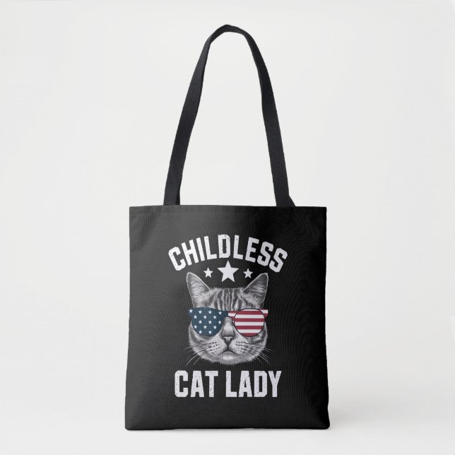 Bolsa Tote Dama do Gato sem Filhos 2024  (Frente)