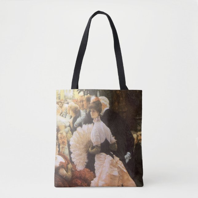 Bolsa Tote Dama Política de James Tissot, Vice-Vitoriano (Frente)