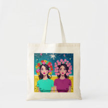 Damas em Bloom Tote Bag