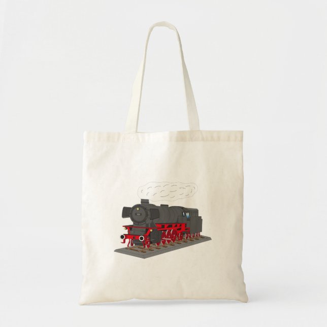 Bolsa Tote Dampflokomotive (Frente)