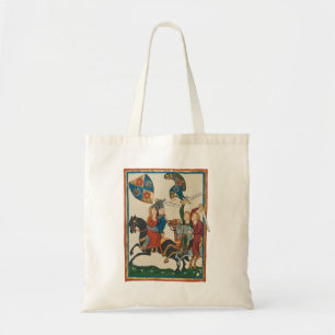 Bolsa Tote Damsel Em Perigo, Arte Medieval Do Século 14
