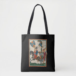 Bolsa Tote Damsel Em Perigo, Arte Medieval Do Século 14