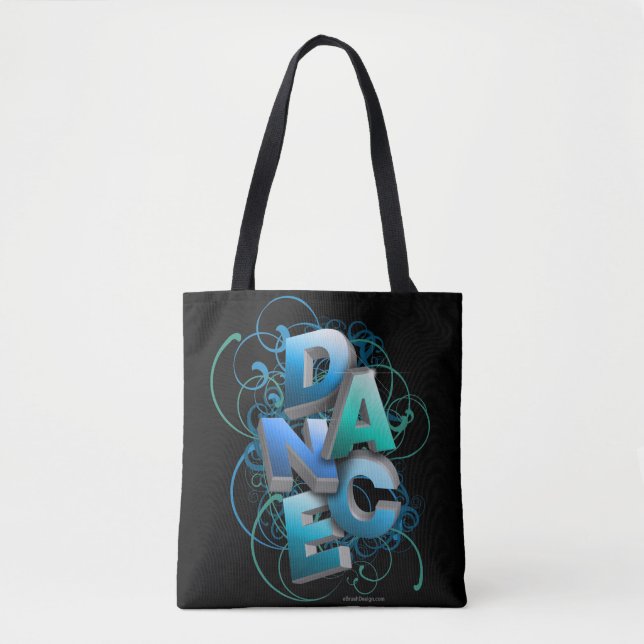 Bolsa Tote Dança 3D (Primavera) (Frente)