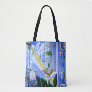 Bolsa Tote Dança da Primavera por Joseph Stella