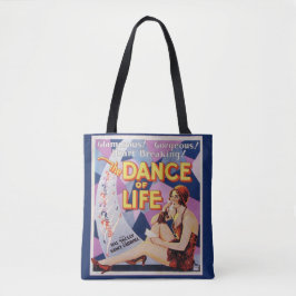 Bolsa Tote Dança De Impressão De Poster vintage De Vida
