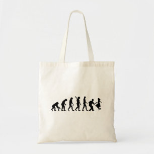 Bolsa Tote Dança do balanço da evolução