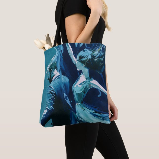 Bolsa Tote Dança Entre Movimento e Silêncio (Close Up)
