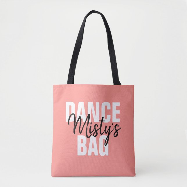 Bolsa Tote Dança Personalizada (Frente)