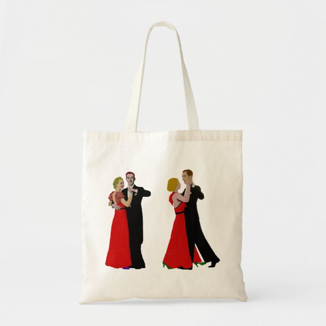 Bolsa Tote Dança velha do tempo (Frente)