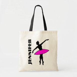 Bolsa Tote Dançarina de balé Tutu Ballerina Classe de Dança R