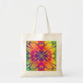 Bolsa Tote Dançarino (arco-íris - Psychedelic2)