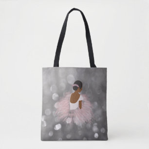 Bolsa Tote Dançarino da bailarina do afro-americano