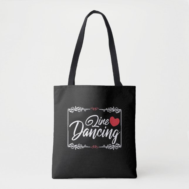 Bolsa Tote Dançarino da Linha Oeste do Amor (Frente)
