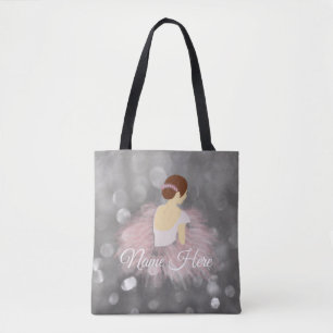 Bolsa Tote Dançarino triguenho conhecido personalizado da
