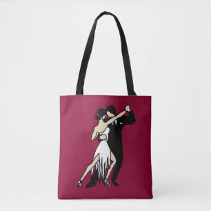 Bolsa Tote Dançarinos Românticos de Tango