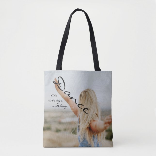 Bolsa Tote Dance like nobody's watching (Frente)