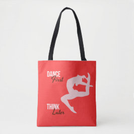 Bolsa Tote Dancer Silhouette & Cote no Fundo VerMilhão