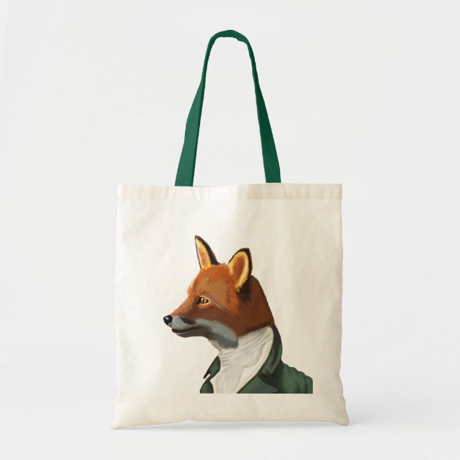 Bolsa Tote Dandy Fox Portrait (Frente)