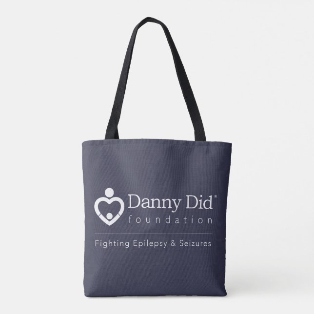 Bolsa Tote Danny fez a sacola - marinho (Verso)