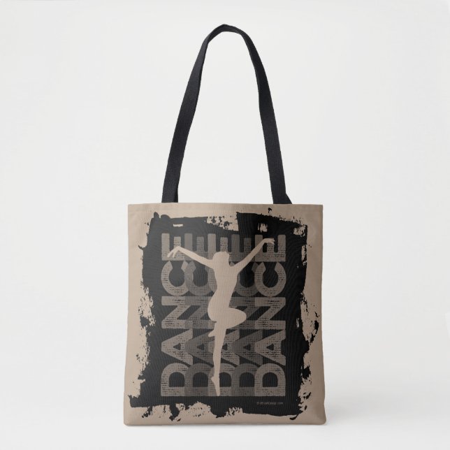 Bolsa Tote Danse et Lettres (Dança) (Frente)
