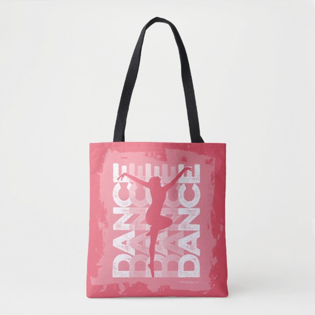 Bolsa Tote Danse et Lettres (Dança) (Frente)