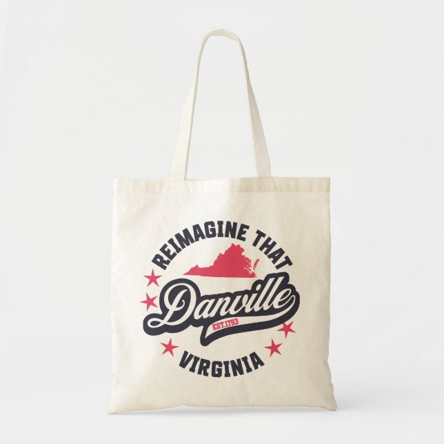 Bolsa Tote Danville, Virgínia (Frente)